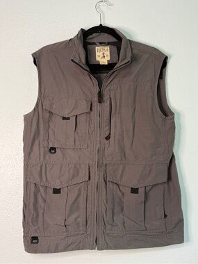RedHead Men's Multi-Pocket Outdoor Utility Vest - Taupe. Sz S.